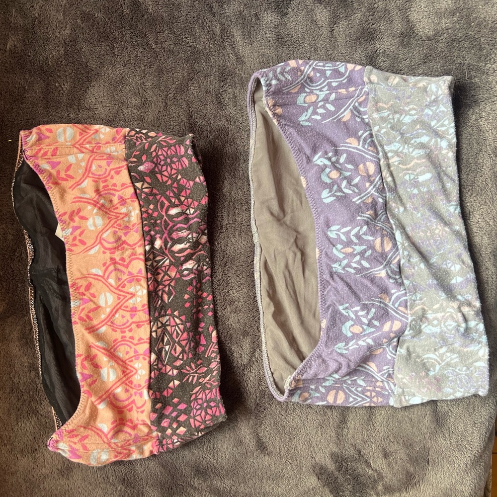 Free People Pink and Purple Tank Top
